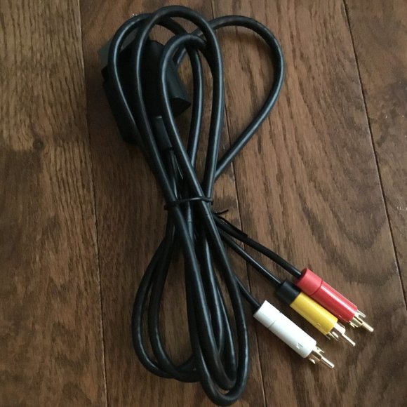 Xbox 360 Official Composite AV cables Model # X821376-001 - Picture 2 of 2